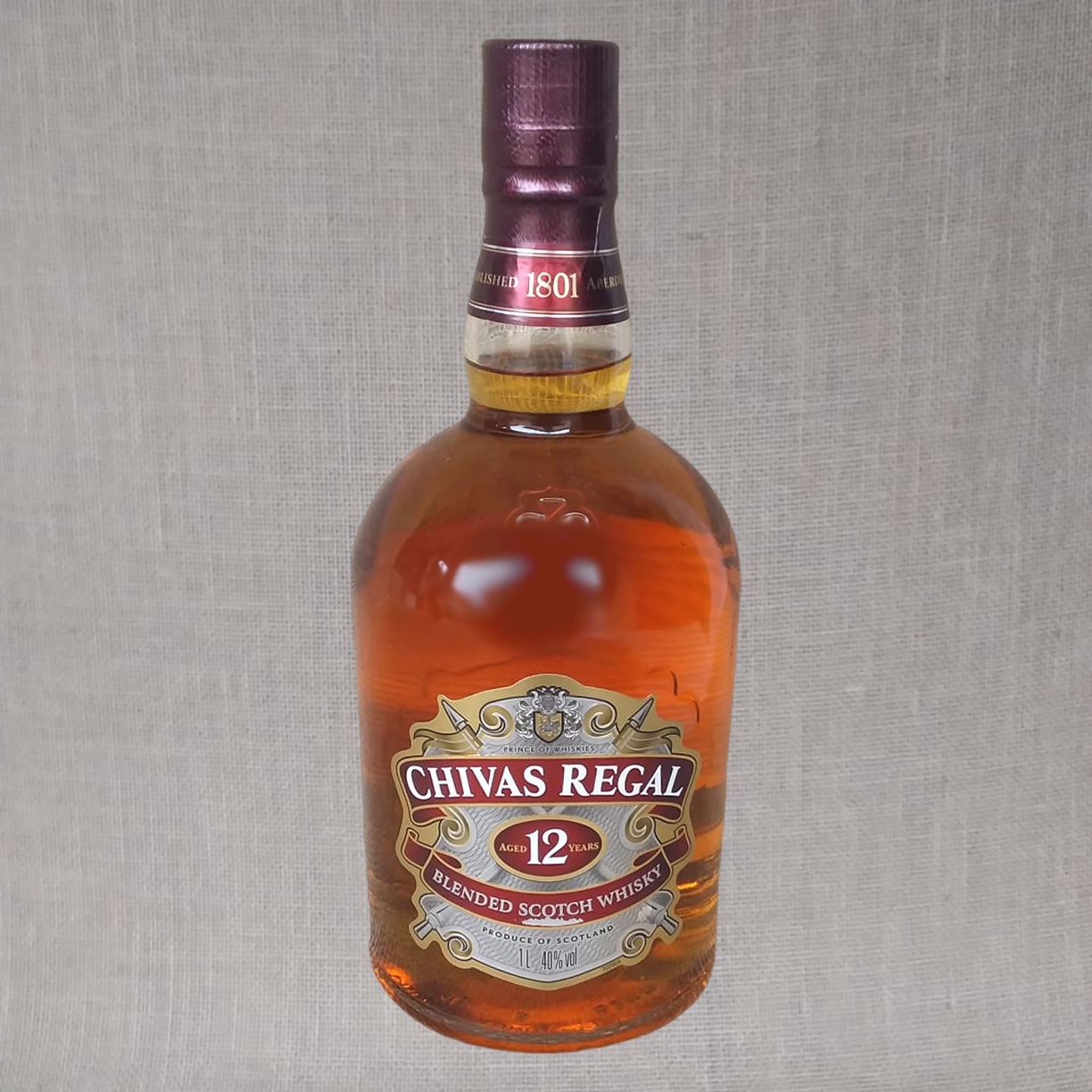 Whisky Chivas Regal 12 anos 1L