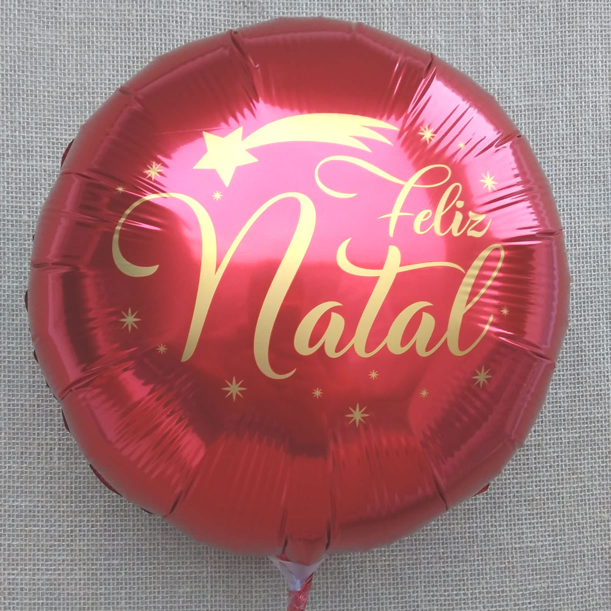 Balão Metalizado Feliz Natal